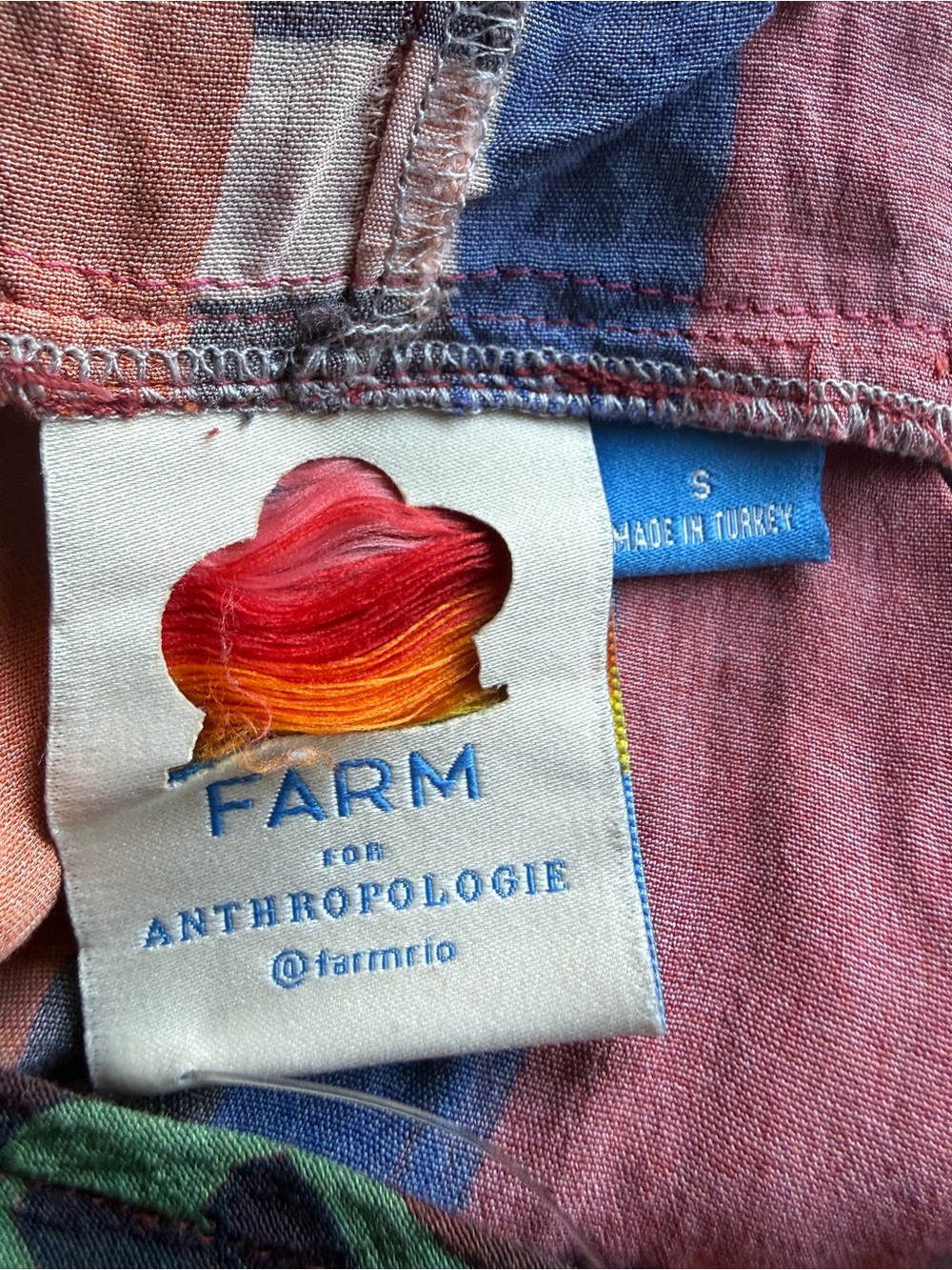 FARM Rio Multicolor Asymmetrical Slip Dress - Picture 4 of 11